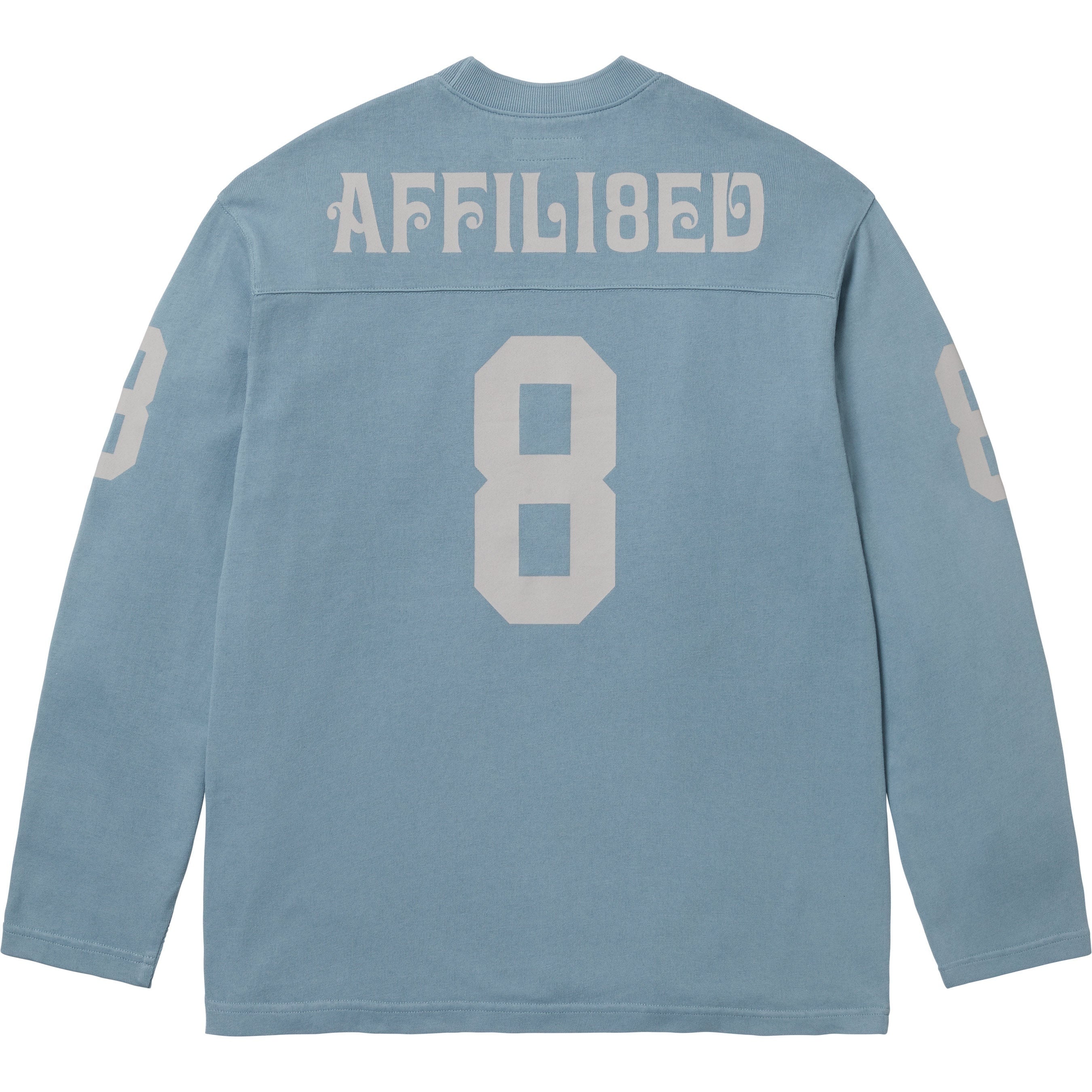 Affiliated L/S Football Top view 5